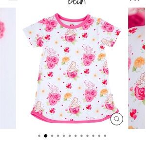 Birdie Bean Bamboo Pajamas Care Bears Dress Like New $45 retail